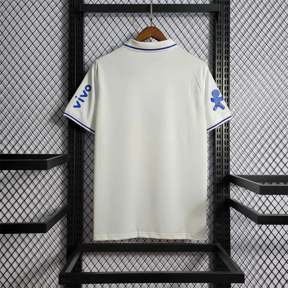 Brazil White Polo Shirt