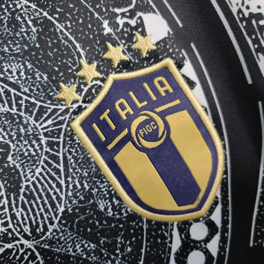 Italy 2024 Black Trim Special Shirt